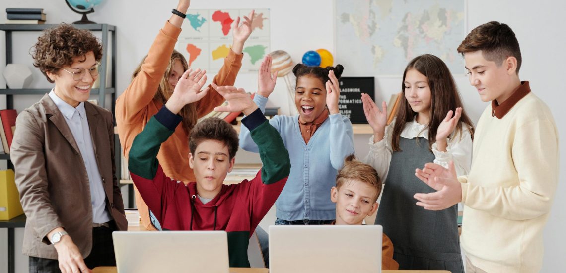 multicultural international classroom